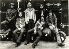 The Allman Brothers Band in 1969 8x10 Picture Celebrity Print
