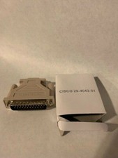 Cisco DB25 Male To DB9 Male Serial Adapter 29-4043-01 Genuine  New FREE S/H