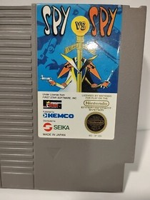Gioco vintage MAD spy vs spy (nintendo entertainment system) custodia e manuale NES 