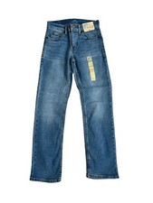 ThereAbouts Boys Kids Size 12 Slim Fit Straight Leg Denim Jeans Stretch