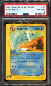 Vaporeon 33/144 Skyridge Non-Holo Rare