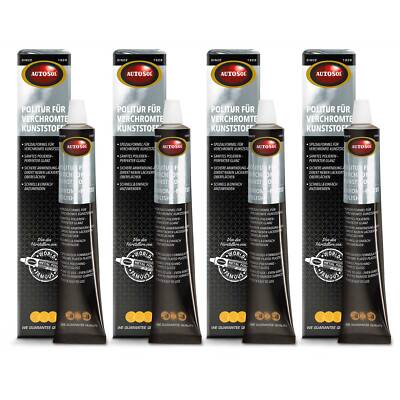 Reinigung M1 Politur 4 X 75 ml Tube für verchromte Kunststoffe Autosol 01 001910
