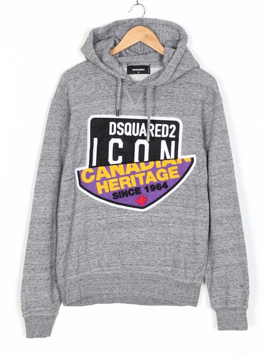 Dsquared2 hotsell grey hoodie