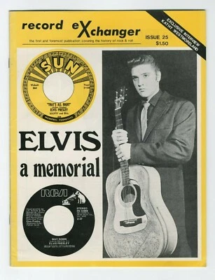 RECORD EXCHANGER ELVIS A MEMORIAL ★ ELVIS PRESLEY (REVUE - MAGAZINE) - Photo 1/2