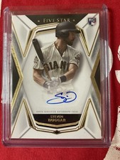 STEVEN DUGGAR RC 2019 TOPPS FIVE STAR AUTO FSA-SD GIANTS ROOKIE mint  AUTOGRAPH