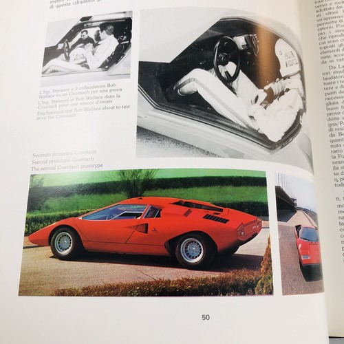 Jean Marc Borel Lamborghini Countach 1st First Edition HC/DJ RARE SCARCE BOOK!!! - Imagen 10 de 12