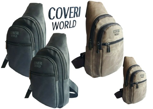 Marsupio da Uomo Monospalla Borsa Tracolla Coveri World 6223 | eBay