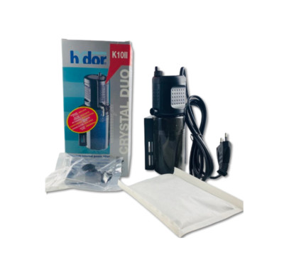 hYdor CRYSTAL DUO Aquarium Innenfilter K10II | 20-50 Liter