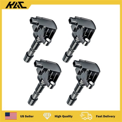 4 Pack of Ignition Coil For Honda CR-Z 2011-2016 FIT 2009-2014 1.5L UF626