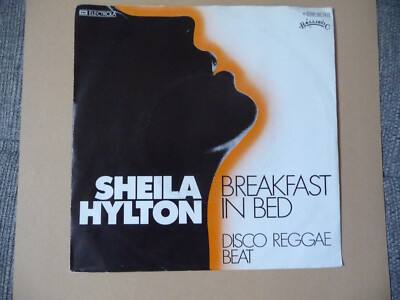 Sheila Hylton - Breakfast In Bed Disco Reggae Beat 7'' Vinyl Single aus Sammlung