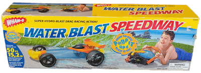 #ad WHAM O 2001 Water Blast Speedway Super Hydro Blast Drag Racing Action $32.99