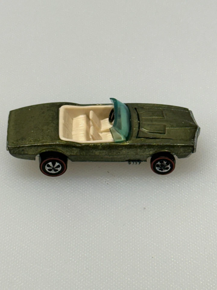 Hot Wheels REDLINE 67 CUSTOM FIREBIRD - Oliva con Interior Blanco MUY BONITO HK Coche Foto 4 de 4