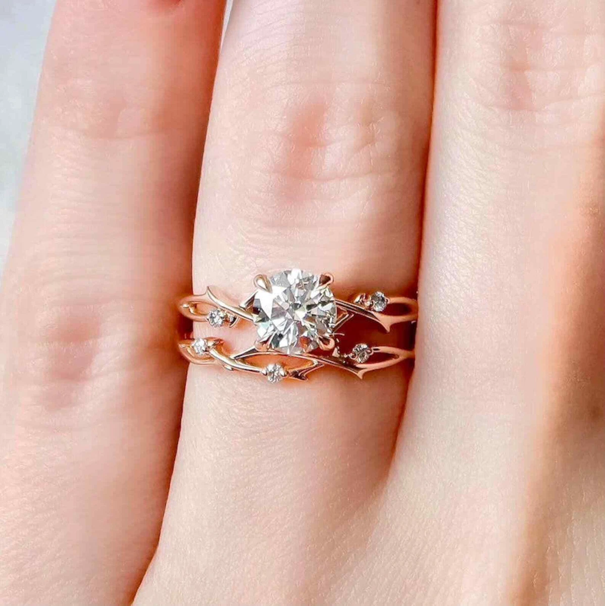 The Most Unique Diamond Engagement Rings Other Than A Round Solitaire |  WedMeGood