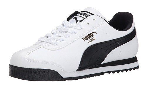 Puma Roma Basic Blanco, Negro Para hombre Zapatillas De Tenis Zapatos de  artículo 353572 04 | eBay