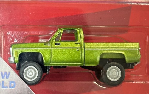 Camioneta Chevy 4x4 1975 escala HO 30659 CMW Mini-Metals 30659 - polietileno verde lima | Zustand: New