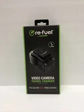 Digipower RF-VTC-500C Refuel Battery Charger for select Canon Video Camera Black