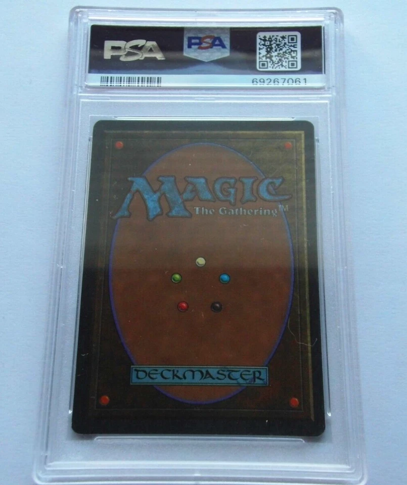 x1 Strip Mine Tower 1994 Magic The Gathering MTG Antiquities PSA 7 Near Mint - Image 3 of 3
