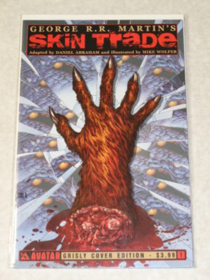 SKIN TRADE #1 GRISLY COVER AVATAR COMICS JUNE 2013 NM (9.4)