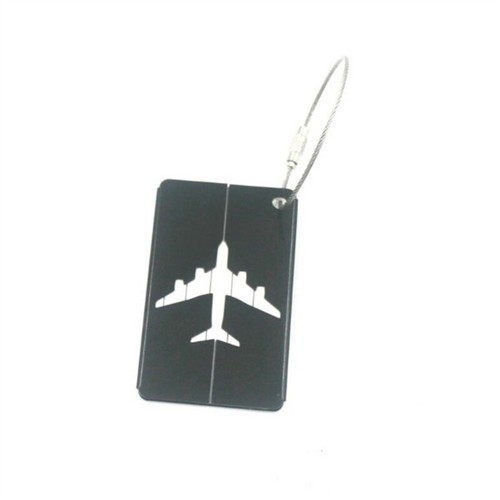 Luggage Tag Aluminium Metal Accessories Straps Suitcase Travel Name Tags Label - Picture 16 of 21