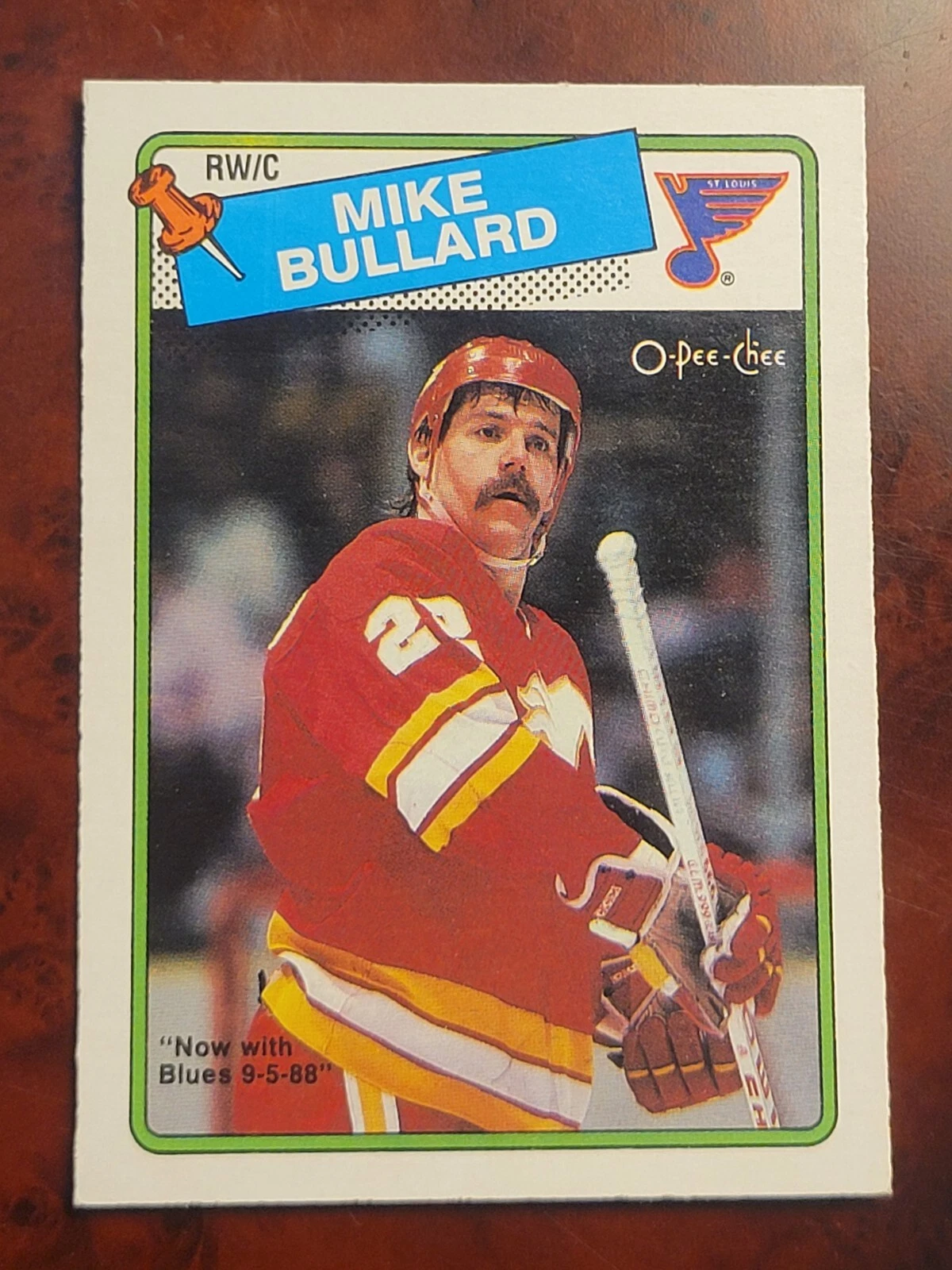 1988 O-Pee-Chee Hockey Mike Bullard #152