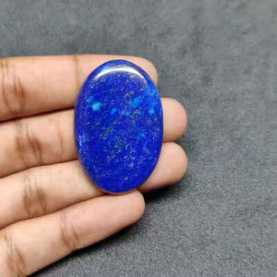 Natural Lapis Lazuli Quartz Crystal Energy Hot Compress Stone Healing Reiki Rock