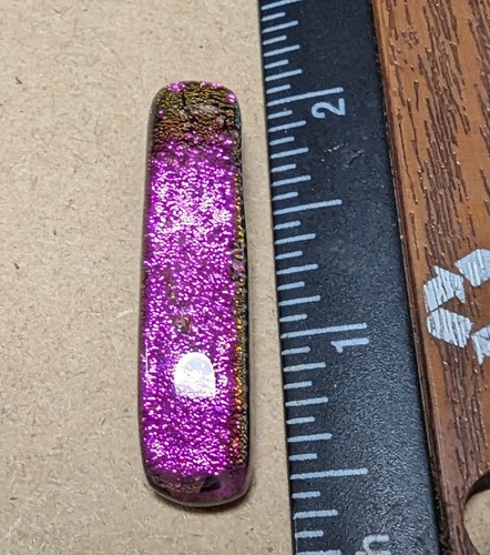 Dichroic Glass Bead Pendant