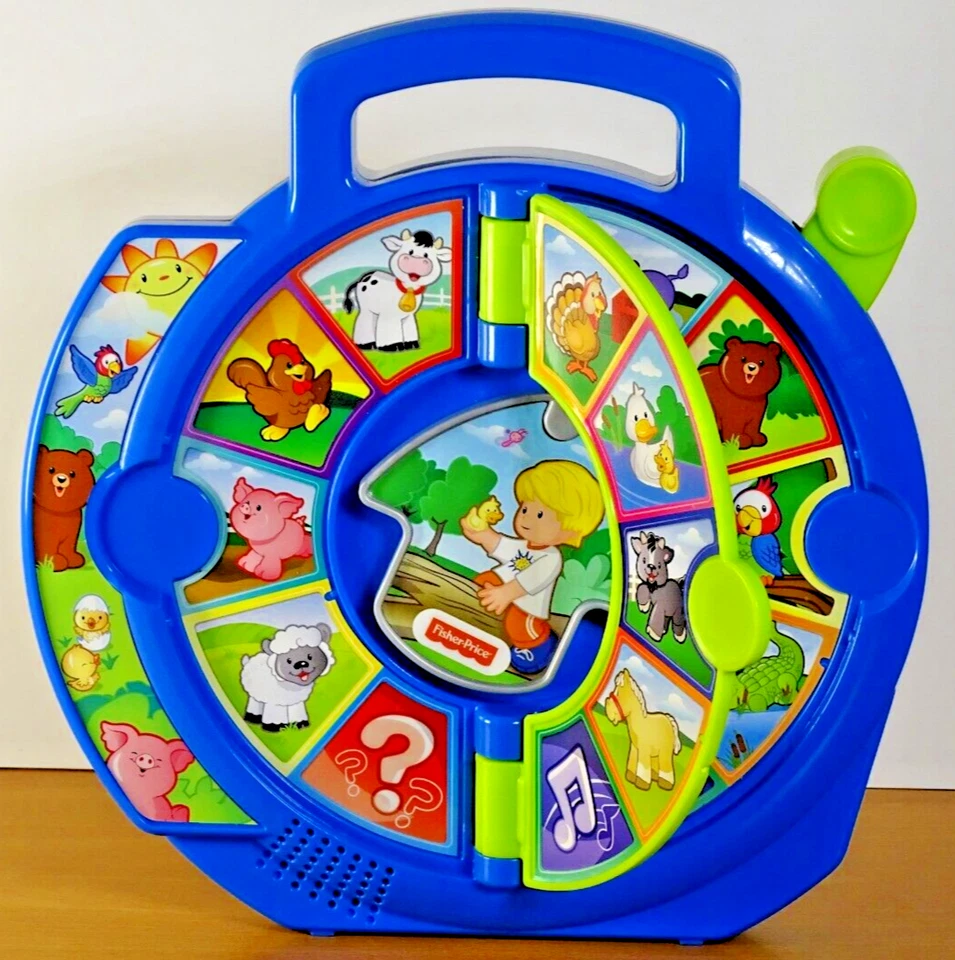 Fisher Price The Farmer Says See ’N Say Animals Activity Wheel Toy Mattel - Image 3 of 4