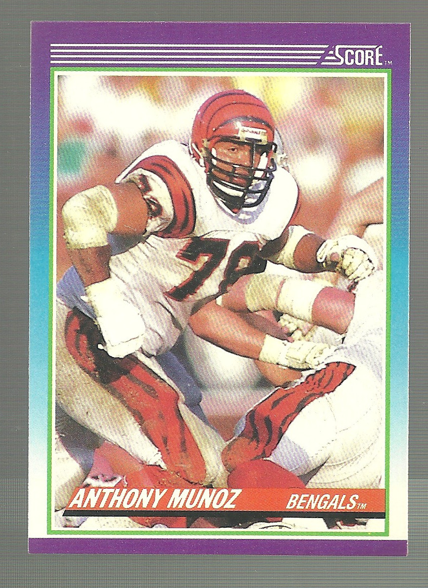 1990 Score - Anthony Munoz #178