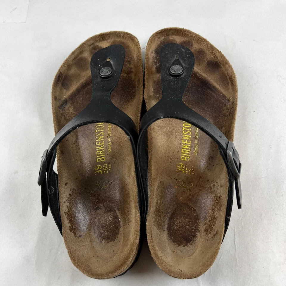 Sandalias Zapatos BIRKENSTOCK Betula Gizeh Negros Mujer Talla 39 Foto 4 de 4