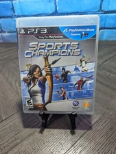 Sports Champions (Sony PlayStation 3 PS3, 2010) Game, Case, & Instruction Manual