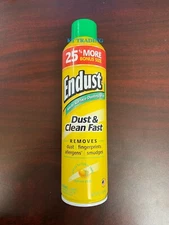 ENDUST Multi-Surface Allergens DUST & CLEAN FAST Natural Shine Lemon Zest 12oz