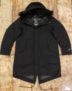 down fishtail parka