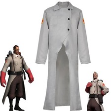Team Fortress2 Medic Outfit Jacket Cosplay Costume Party Coat Halloween Costumes