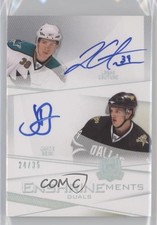 2009 The Cup Enshrinements Dual 24/35 Logan Couture Jamie Benn #CE2-CB Auto 2d8