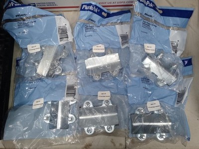 ** 6 Pack ** PlumbPak Adjustable Pipe Repair Clamp- PP24001