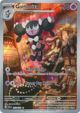 Moderately Played Gothorita - 213/193 - Illustration Rare Pokemon Paldea Evolved on eBay