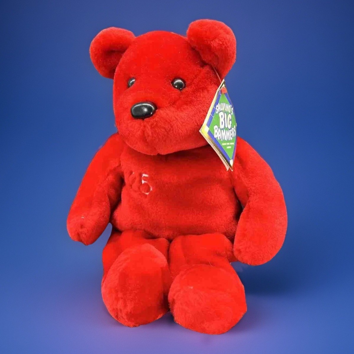 Salvino's Big Bammers Mark McGwire Teddy Bear Plush #25 Red 14