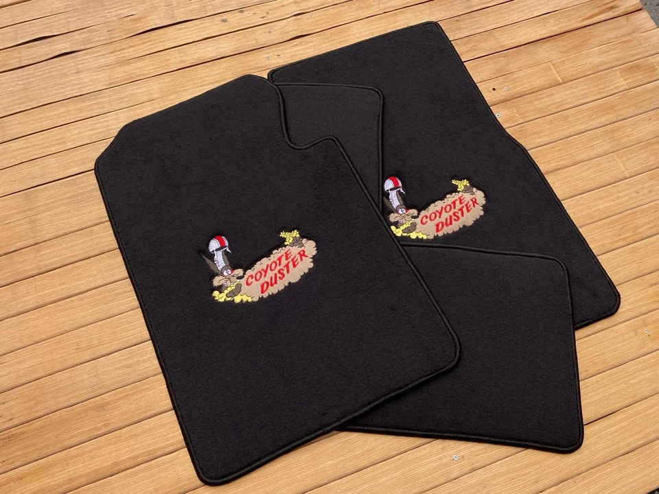 Alfombrillas alfombra COYOTE DUSTER 1968-75 4 PIEZAS para Plymouth Road Runner Foto 3 de 3