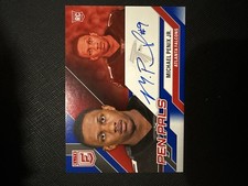 2024 Panini Donruss Elite - Pen Pals Michael Penix Jr. #PAL-MPE Blue Blue Ink...