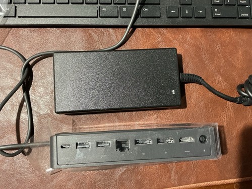DELL UD22 UNIVERSAL DOCK USB-C DOCKING STATION K22A001 With 130W ADAPTER - Afbeelding 5 van 13