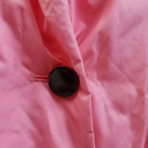 Talbots Plus Rosa Blazer Jacke Gr. 22 W Rosa Gürtel Knopfleiste Puffer Leicht - Bild 14 von 14