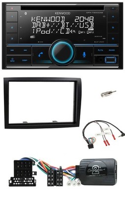 Kenwood CD 2DIN DAB USB Lenkrad Bluetooth Autoradio für Citroen Jumper 2008-2011