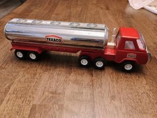 Vintage 1970 S Metal Buddy L Texaco Tanker Semi Truck