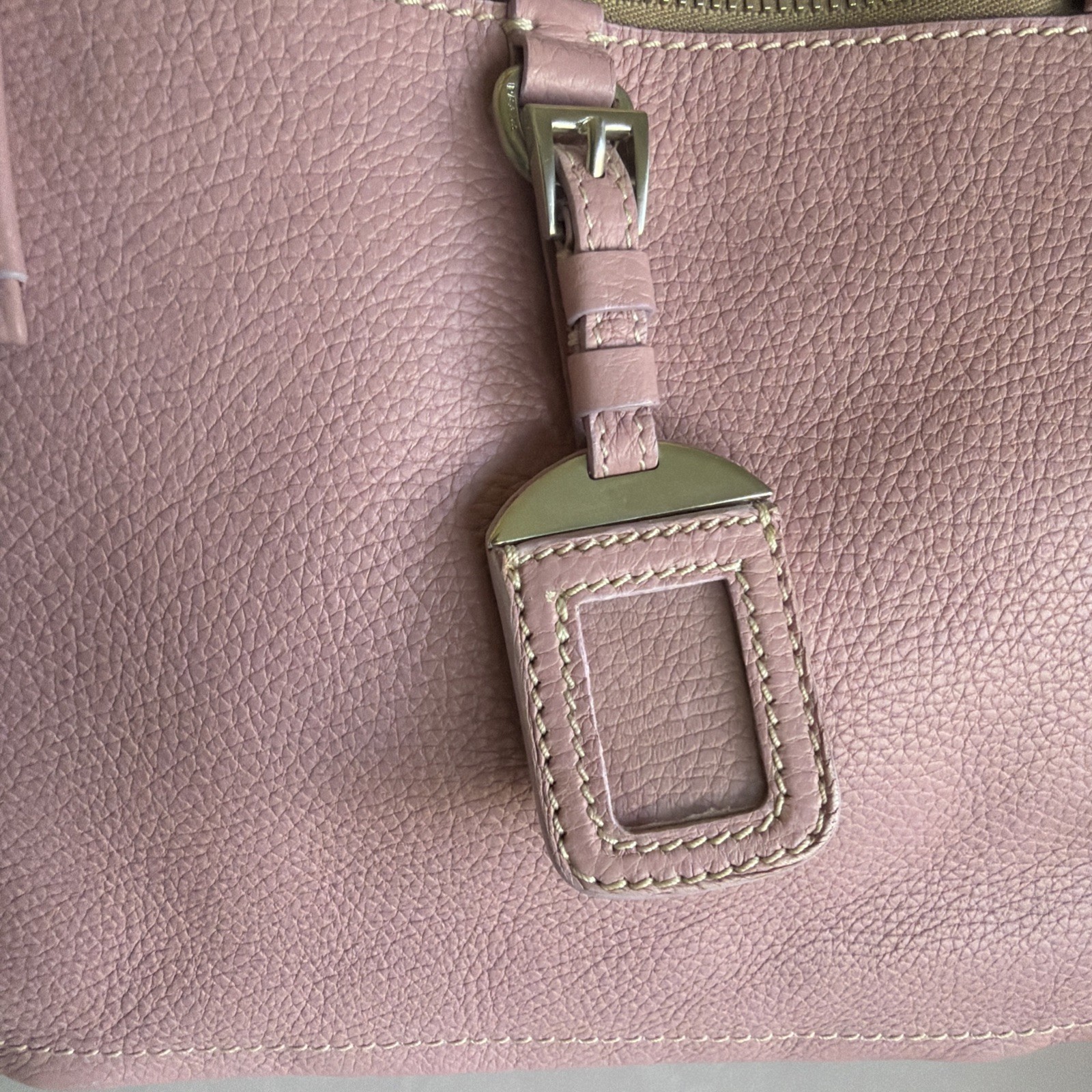 TIME CAPSULE | Archival 1990s PRADA Vitello Daino Hobo in Rare Peonia image 7