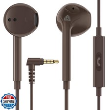 LUDOS Zenith Wired Earbuds in-Ear Headphones, 2 Years Warranty, Earphones wit