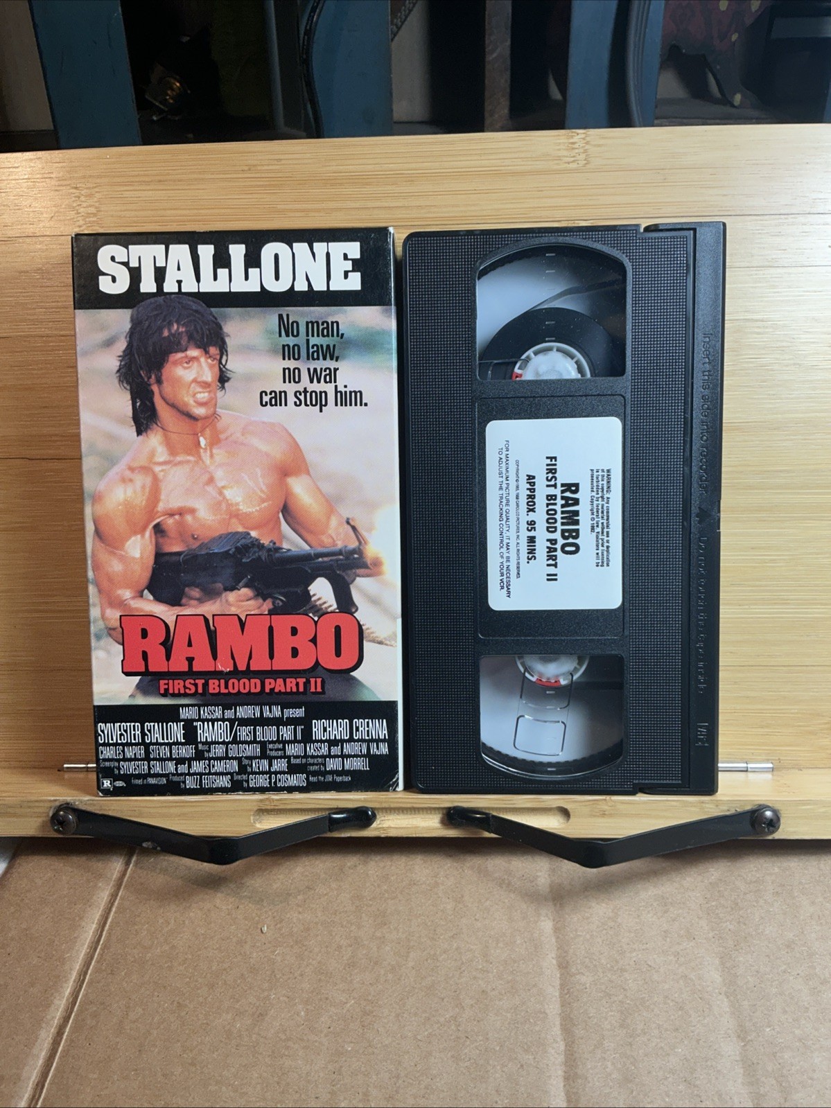 Rambo: First Blood Part II (VHS, 1992) Sylvester Stallone