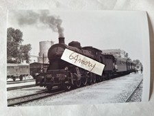 Fotografia Stazione di Metaponto Locomotiva a vapore FS Gr 685.222 e carrozze