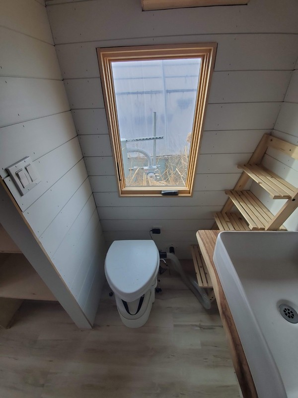 Tiny House On Wheels 2 Lofts,  HVAC, W/D, Microwave, Stove, Composting Toilet - thumbnail 12