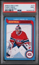 2008-09 O-Pee-Chee 1979-80 Retro Carey Price #177 PSA 9 Montreal Canadiens
