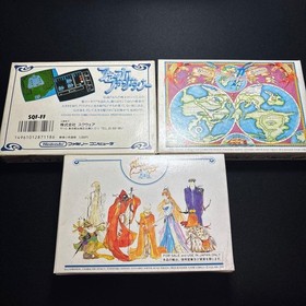 Final Fantasy I II III Famicom NES Set 3 Games Japan Nintendo Complete